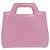 Borsa a tracolla 2-Way Salvatore Ferragamo Gancini Wanda Micro Rosa - vista 3