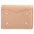 Maison Martin Margiela Cartera tri-fold Maison Margiela Beige - vista 3