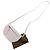 Borsa a spalla micro Burberry Mini Olympia in vitello bianco - vista 5