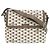 Borsa a tracolla in pelle Bally Pennant Cross Marrone Bianco