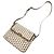Borsa a tracolla in pelle Bally Pennant Cross Marrone Bianco - vista 6