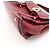 Sac à main Yves Saint Laurent Muse Two Top Handle en cuir bordeaux - vue 10