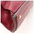 Sac à main Yves Saint Laurent Muse Two Top Handle en cuir bordeaux - vue 11