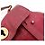 Sac à main Yves Saint Laurent Muse Two Top Handle en cuir bordeaux - vue 8