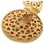 Orecchini a clip Dolce & Gabbana in ottone dorato e cristalli D'oro - vista 8