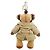 Portachiavi Burberry Thomas Bear Charm Beige - vista 2