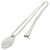 Autre Marque Pendente lungo Tiffany & Co. 925 Return to Tiffany con medaglione ovale