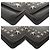Borsa spalla portafoglio in pelle con borchie Palace Star di Jimmy Choo Nero - vista 4