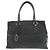 Borsa Tote in pelle blu navy con logo Tod's