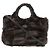 Borsa in pelliccia di volpe marrone Tod's
