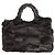 Borsa in pelliccia di volpe marrone Tod's - vista 3