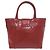 Borsa a mano 2-Way in pelle goffrata Tod's Double T Rosso - vista 3