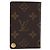 Louis Vuitton Porte Cartes Pression Card Case Monogram Canvas Marrone - vista 2