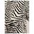 Autre Marque Vaquera Kurzarmhemd mit Zebra-Print und Pailletten Schwarz Weiß Zebra-druck - Ansicht 5