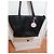 Autre Marque Borsa Tote Coccinelle Dione in pelle nera Nero - vista 2