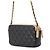 Timeless Chanel Matelassé Schultertasche mit Kette Schwarz Beige - Ansicht 2