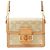 Borsa Louis Vuitton Monogram Jacquard Dauphine MINI Marrone