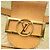 Borsa Louis Vuitton Monogram Jacquard Dauphine MINI Marrone - vista 15