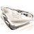 Autre Marque Anello Tiffany Curved Wave Heart Argento - vista 3