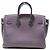 Hermès Birkin 25 aus Togo-Leder mit Krokodil-Akzenten Lila - Ansicht 5