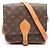 Borsa a tracolla Louis Vuitton Cartouchiere MM Marrone