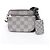 Bolsa Trio Messenger Louis Vuitton Marrom Branco
