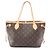 Saco Tote Louis Vuitton Neverfull PM Marrom