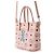 Bolsa de mão em couro rosa MCM - vista 2