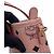 Bolsa de mão em couro rosa MCM - vista 8