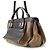 Borsa a mano in pelle Chloé Chloe Alice Marrone Nero - vista 2