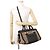 Borsa a mano in pelle Chloé Chloe Alice Marrone Nero - vista 4