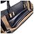 Borsa a mano in pelle Chloé Chloe Alice Marrone Nero - vista 8