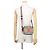 Borsa a tracolla Burberry Nova Check B Patch Nero Rosso Beige - vista 4
