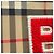 Borsa a tracolla Burberry Nova Check B Patch Nero Rosso Beige - vista 6
