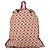 Mochila Burberry TB Nylon Blanco Beige Naranja