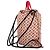 Mochila Burberry TB Nylon Blanco Beige Naranja - vista 2