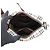 Borsa a tracolla Burberry Nova Check in tela e pelle Nero Rosso Beige - vista 5