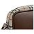 Borsa a tracolla Burberry Nova Check in tela e pelle Nero Rosso Beige - vista 7