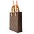 Louis Vuitton Petite Sac Plat Monogram Handtasche Braun - Ansicht 2