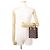 Louis Vuitton Petite Sac Plat Monogram Handtasche Braun - Ansicht 5