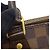 Bolsa Louis Vuitton Alma BB Marrom Damier ebene - vista 10