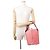 Borsa a secchiello Burberry Canopy Rosa - vista 4