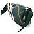 Borsa a tracolla Burberry in nylon Marrone Verde Crudo Giallo - vista 3
