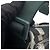 Borsa a tracolla Burberry in nylon Marrone Verde Crudo Giallo - vista 7
