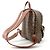 Zaino in pelle Burberry TB Monogram Marrone Multicolore - vista 2