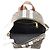 Zaino in pelle Burberry TB Monogram Marrone Multicolore - vista 5