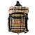 Borsa a tracolla Burberry Nova Check Nero Beige