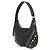 Borsa Hobo Small in pelle con perle finte Jimmy Choo Bar Nero - vista 2