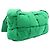 Borsa a tracolla Bottega Veneta Padded Tech Cassette Verde - vista 2