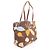 Borsa Tote Miu Miu in Tessuto stampata Marrone Multicolore - vista 2